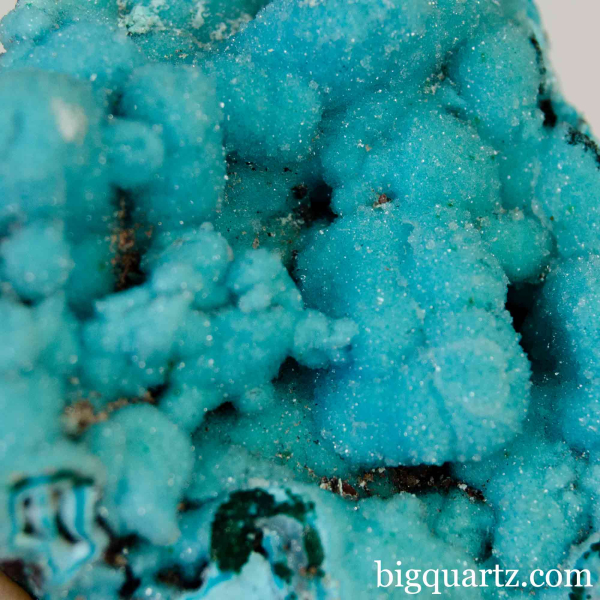 Druzy Chrysocolla Crystal Specimen (Congo #F0241) Natural