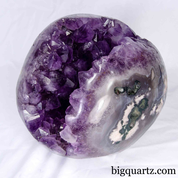 Amethyst Polished Amethyst Crystal Tower by Brazil Gems® Model
