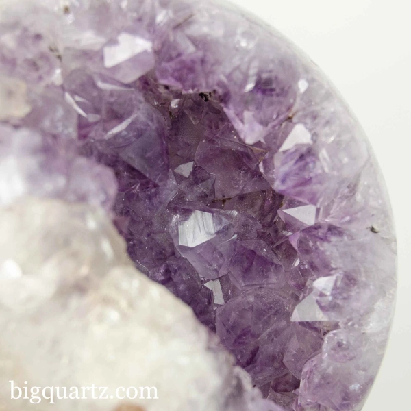 Amethyst Geode Sphere, 2.4 Pounds (Brazil #G0331) 3.8 inches