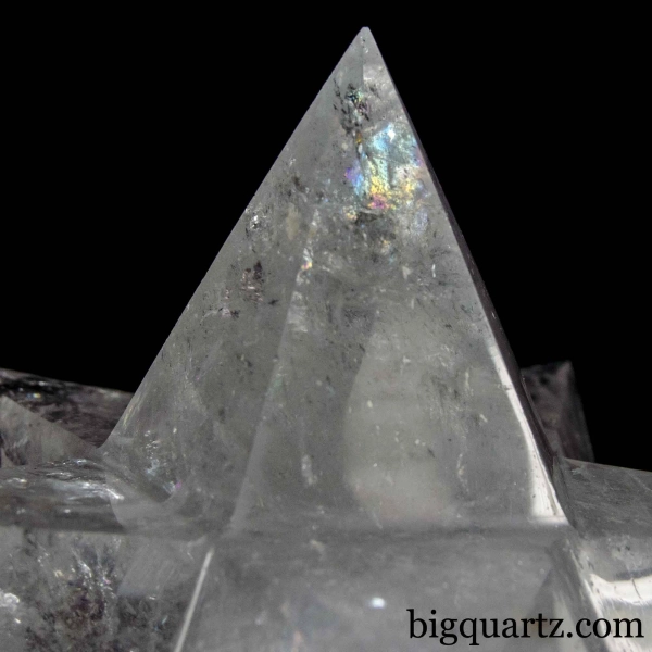 crystls Polished Amethyst & Smoky Quartz Specimen - No.37 | New Moon